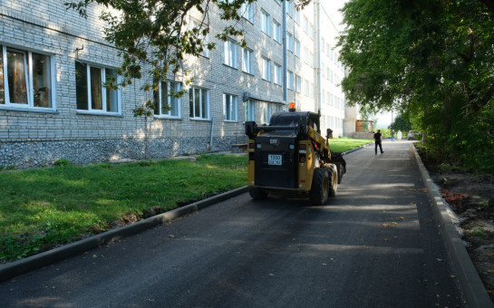 В Бердской ЦГБ продолжаются ремонты