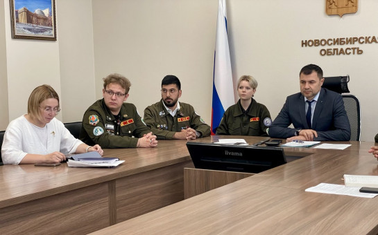 Новосибирск принял участие во всероссийском открытии летнего трудового сезона медицинских студенческих отрядов